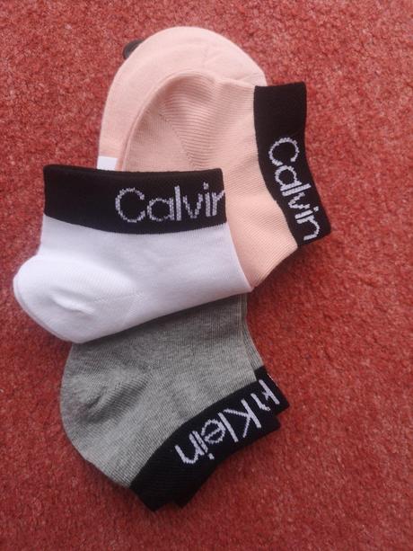 Calvin klein dámske ponožky 3 páry veľkosť 37-41, calvin klein,37 / 38 / 39 / 40 / 42