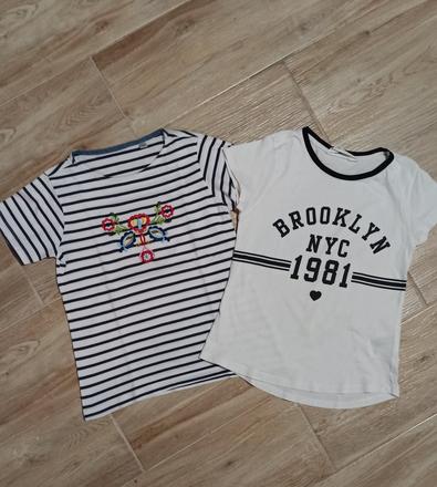 2 ks tricko, h&m,134