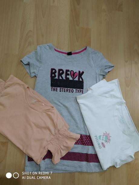 Tričká veľ.134/140, reserved,134