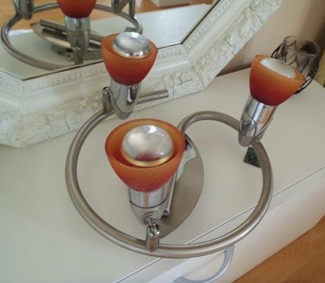 Oranžové stropné osvetlenie, 