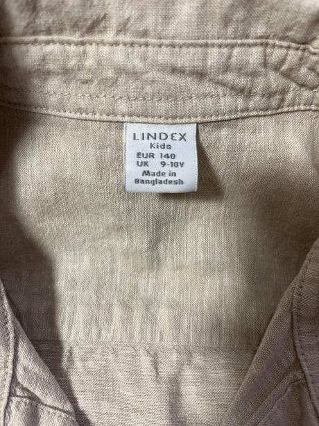 Lanová košeľa lindex, lindex,140
