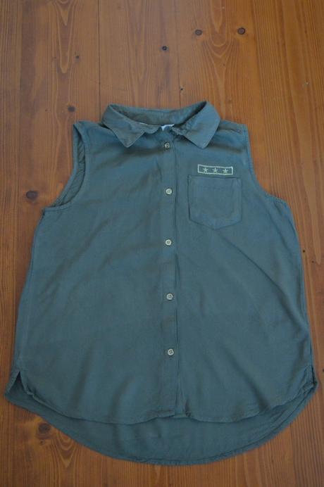 Košeľa bez rukávov, h&m,146