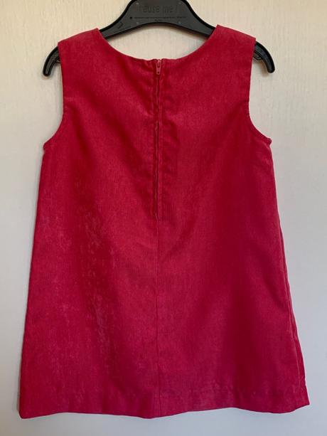 United colors of benetton menčestrové šaty s mašľo, 104