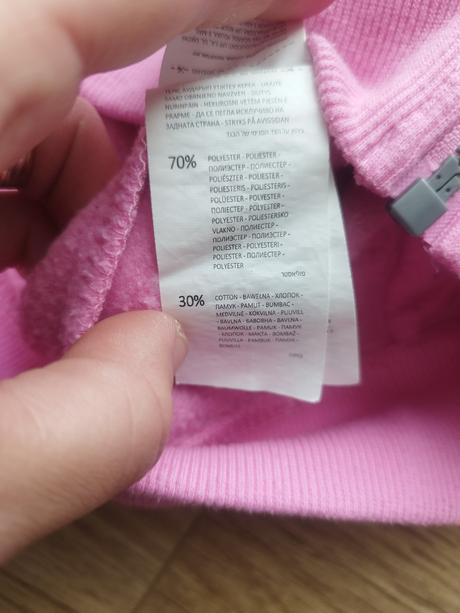 Ružová mikina veľ. m, sinsay,m