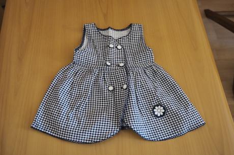 Dojčenské šaty bez rukávov, 62