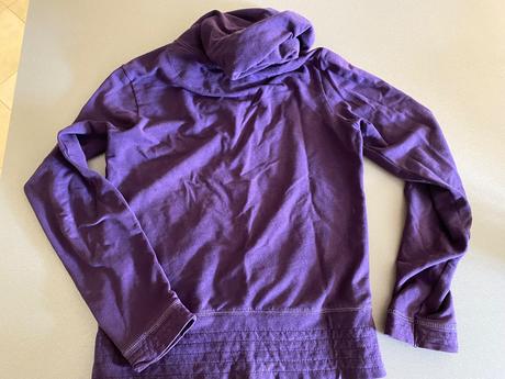 Fialová mikina pepe jeans, pepe jeans,s