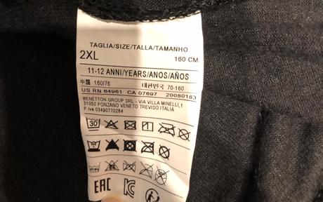 Mikina, benetton,158