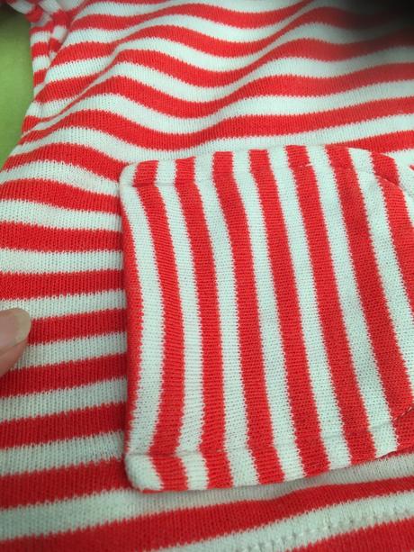 Pásikava príjemná mikinka, loana,92