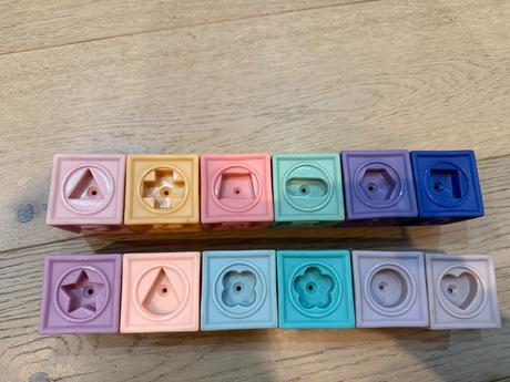 Senzorické montesori kocky, 