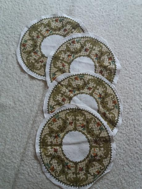 Retro obrus vianoce, 