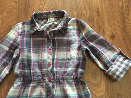 Košeľa s roll-up rukávmi, f&f,128