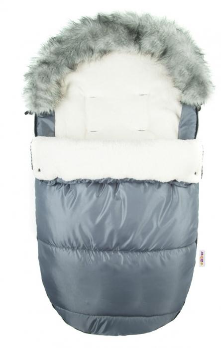 Fusak deluxe s kožušinou 105x50cm,