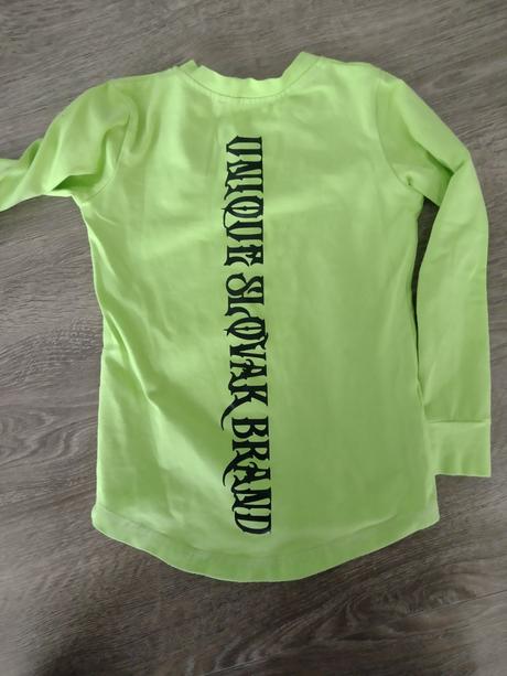 Tričko unique len oprate 110/116, 110