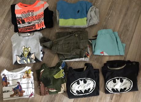 Balík letného oblečenia pre chlapčeka 86/98, 86–98