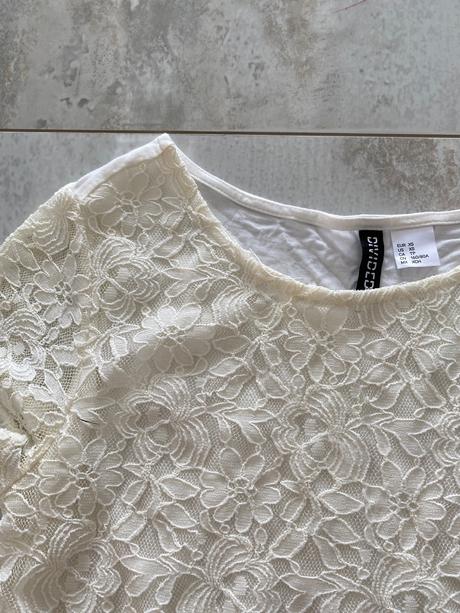 Strapcový crop top, h&m,xs