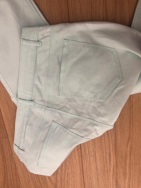 Mentolové slim, h&m,38