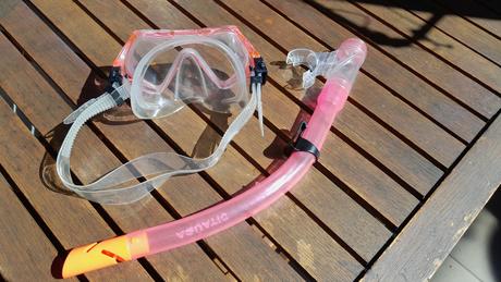 Detsky šnorchel + okuliare, 