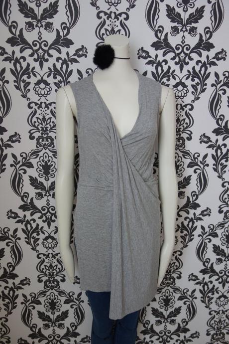 River island asymetricky top, river island,xs