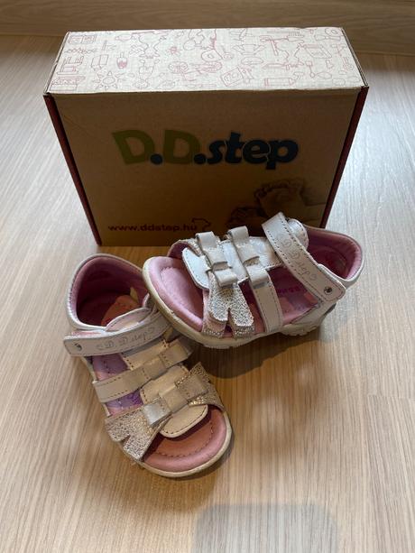 Kožené sandálky d.d.step 22, d.d.step,22