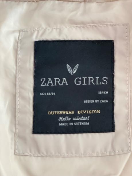 Zara zimná bunda, zara,164
