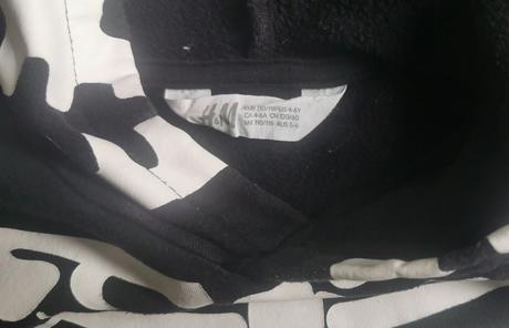 Mikina kostra h&m 110/116, h&m,110