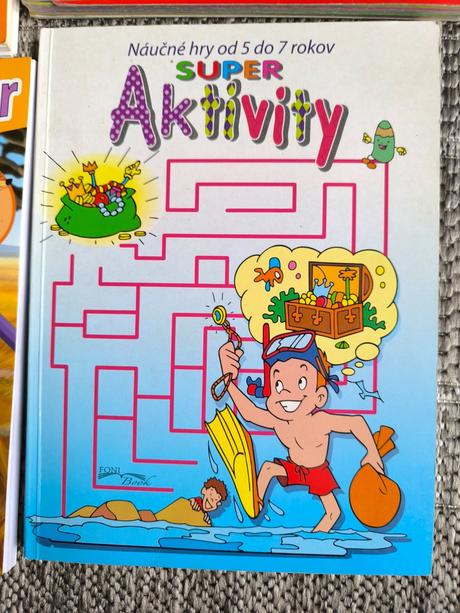 Knihy aktivít pre deti,