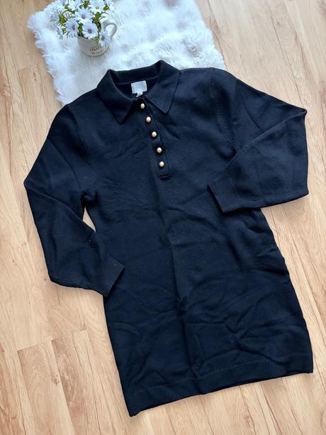 Svetrové šaty, h&m,m