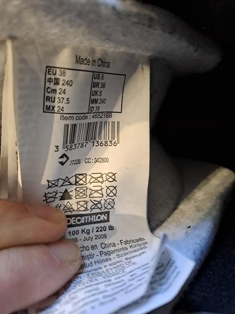 Chlapčenské korčule na ľad, 38