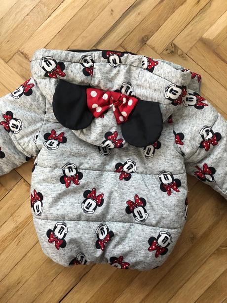 Paperová bunda hm disney, h&m,86