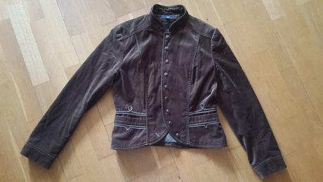 Zamatové sako, h&m,42