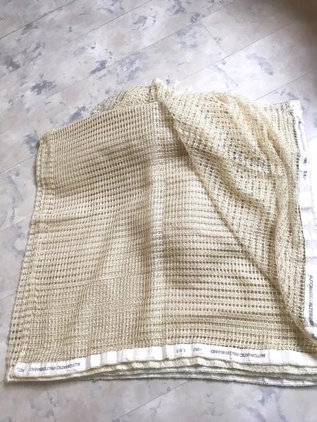 Luxusná naturálna záclona, 