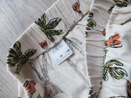 7/8 nohavice, zara,140
