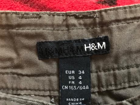 Krátke gate h&m, h&m,34