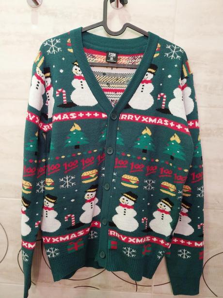 Vianočný sveter, new yorker,l