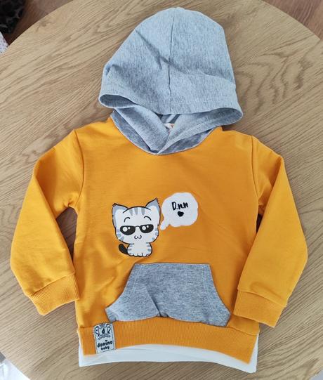 Tenká mikina s kapucňou, 92