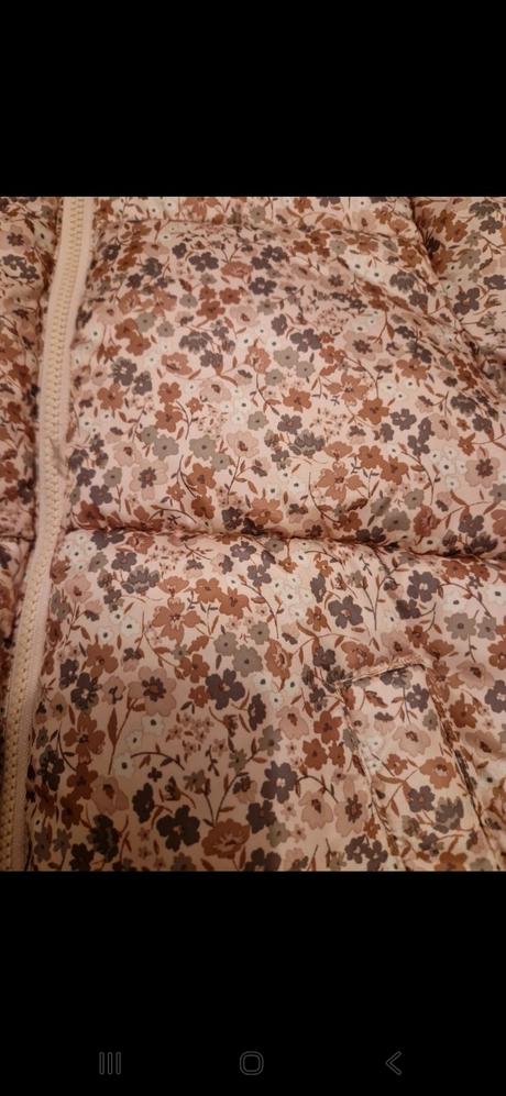 Bunda kvietky, h&m,134