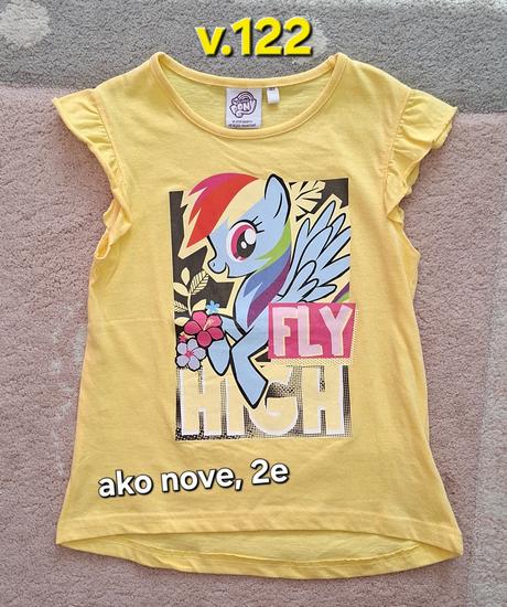 Tričko v.122 a 122/128, h&m,122