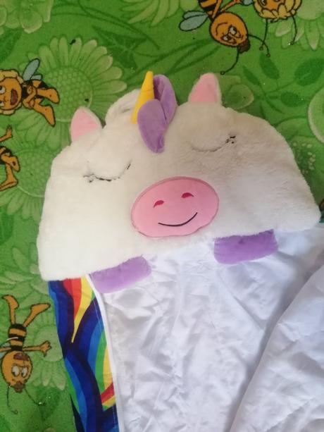 Unicorn spací vak aj vankúšik 2in1,