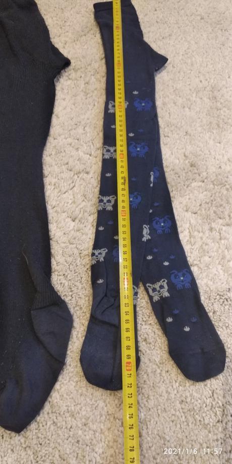 3ks detské pančušky, 122