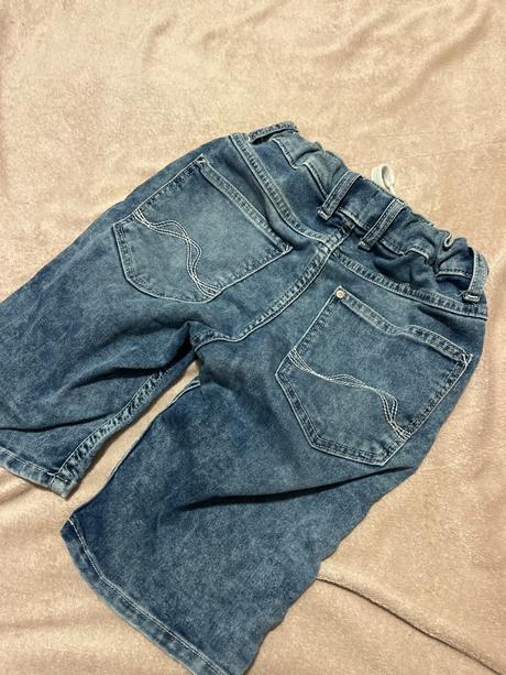 Riflove kraťasky, denim,134