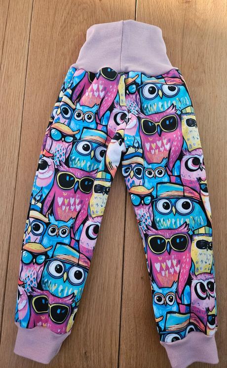 Zateplene softshelove nohavice 68-74, 68