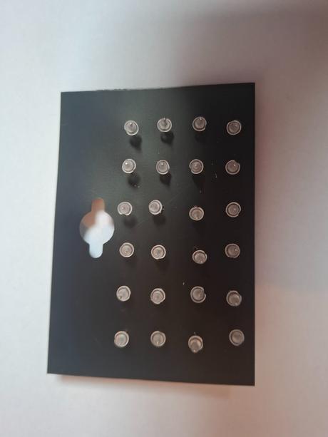 Set dámskych strieborných náušníc, 