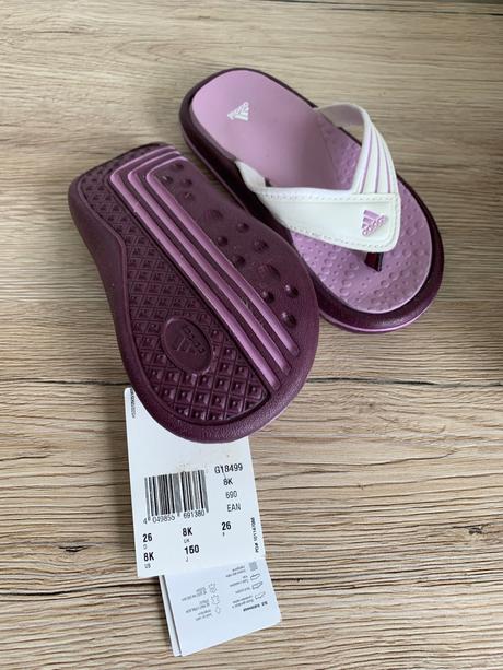 Adidas dievčenské šľapky do vody, adidas,26