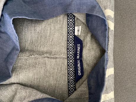 Detská mikina na 9r chlapca, original marines,128