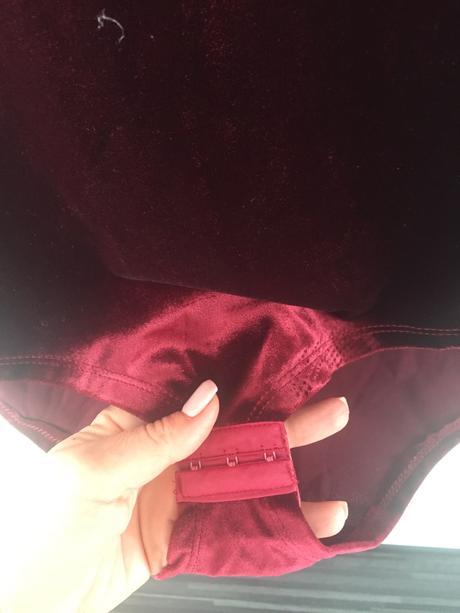 Zamatove body  s/m, s