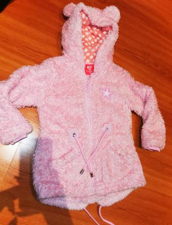 Chlpatý kabátik/mikina, 110