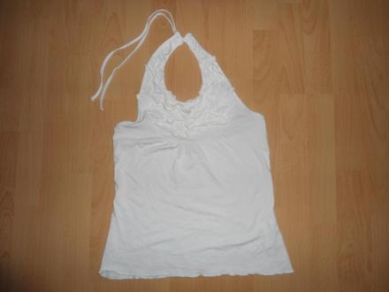 Biele tielko - tricko, s