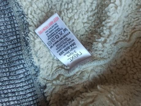 Tepla mikinka next s kozusinkou, next,98