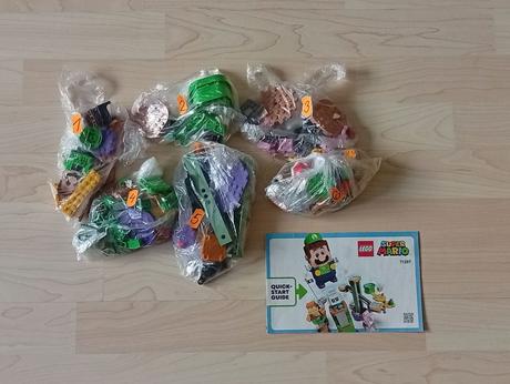 Lego super mario 71387 dobrodružstvo s luigim, 