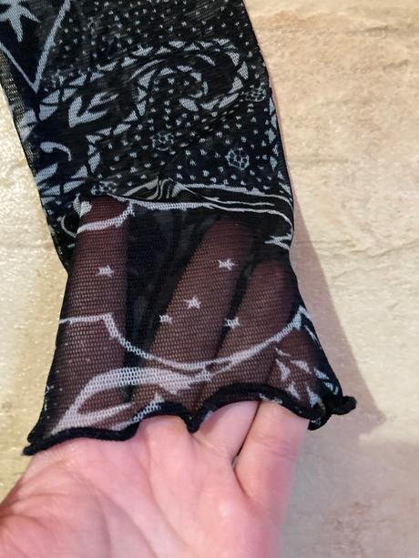 Čierna blúzka, c&a,36